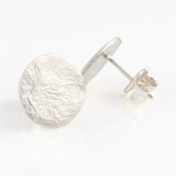 Rutilated silver studs