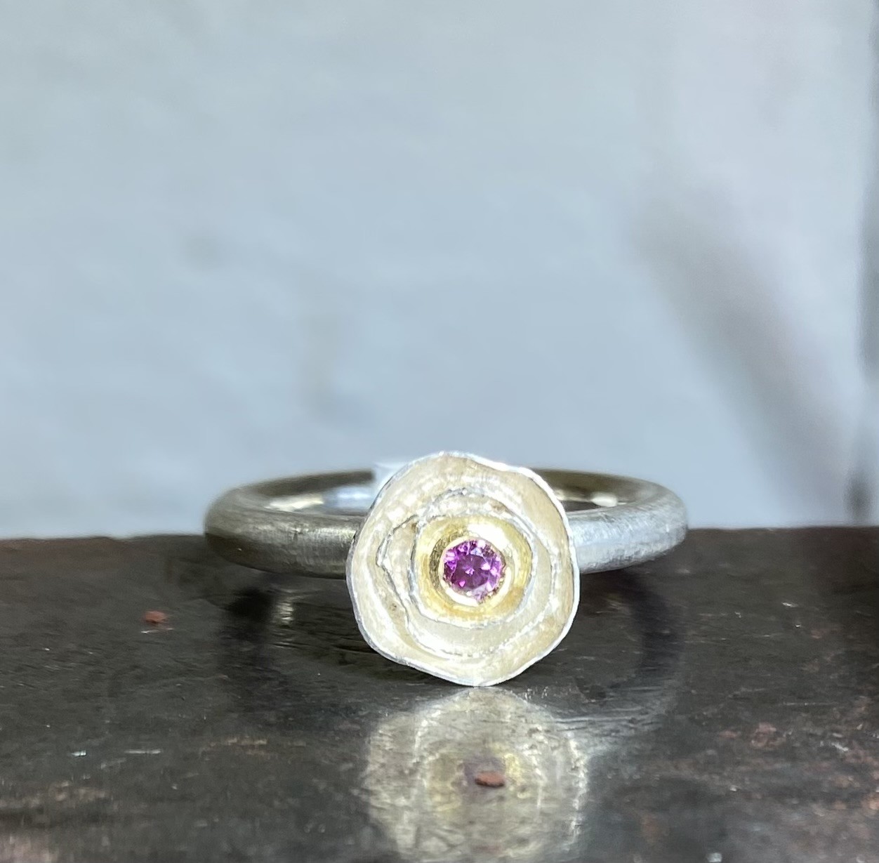 Pink Diamond rose ring - Image 2